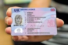 UK driving licence 