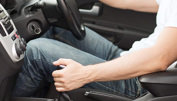 Less physical effort when driving an automatic car 