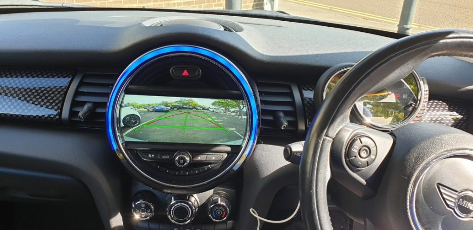 Reversing sensor and camera 